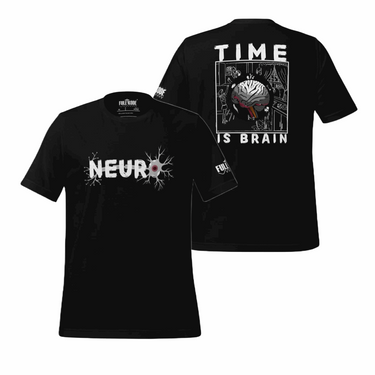 Time is brain t-shirt