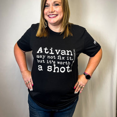 Ativan shot t-shirt