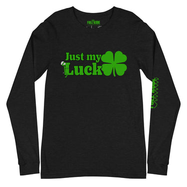 Just my effing luck long sleeve tee for nurses and healthcare workers.
