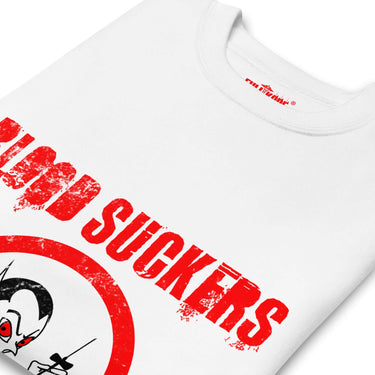 Blood suckers sweatshirt for phlebotomists, nurses, and techs.