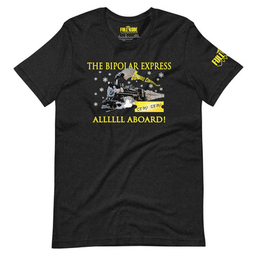Black Bipolar Express T-shirt | Cray Cray Shirt | Funny Tee | Bipolar Shirt