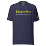 Diagnosis, kucuphorkocopuphs t-shirt for nurses and healthcare professionals.