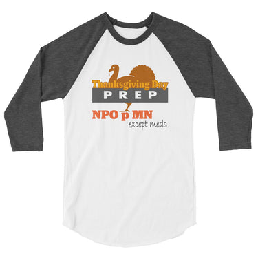 NPO prep 3/4 sleeve raglan shirt