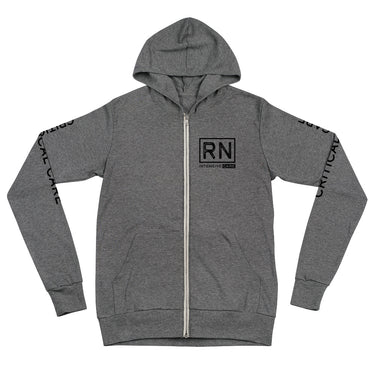Unit Critical Care zip hoodie (Gray)