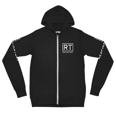RT unit zip hoodie -bk