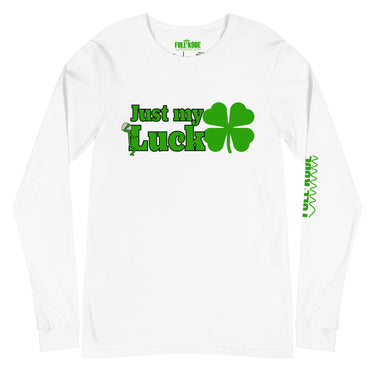 Just my effing luck long sleeve tee for nurses and healthcare workers.