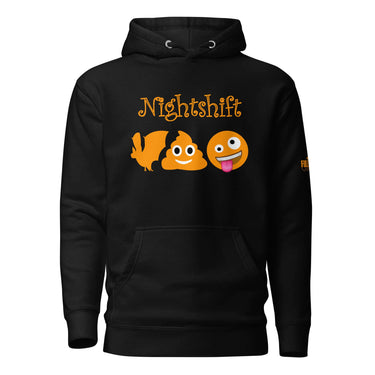 Nightshift batshit crazy hoodie for nightshift nurses and healthcare workers