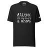 Ativan may not fix it but it's worth a shot shirt for nurses and healthcare workers. black